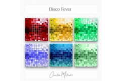 Disco Fever Digital Paper, Groovy Retro Textures JPG Product Image 5