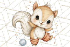 Disco Party Animals Clipart Retro Funky PNG Product Image 5