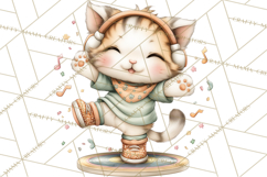 Disco Party Animals Clipart Retro Funky PNG Product Image 5
