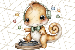 Disco Party Animals Clipart Retro Funky PNG Product Image 5