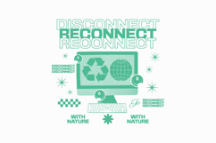 Digital Nomand Eco Friendly T-shirt Design Bundle Product Image 2