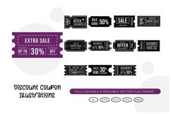 Discount Coupon Illustrations Product Image 1