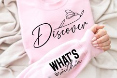 Discover Sleeve SVG Design, Encouragement SVG Product Image 3