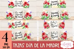 Diseños de taza para el Día de la madre PNG para sublimación Product Image 1