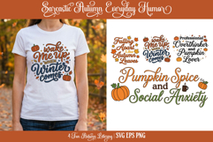 Sarcastic Autumn Everyday Humor - SVG PNG EPS Product Image 1