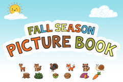 FALL SEASON PICTURE BOOK. PDF - PNG Product Image 1