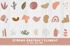 Boho Abstract Element | 21 Variations Product Image 1