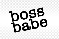Boss Babe svg and png Product Image 1