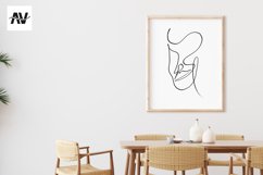 Woman Wall Art | Woman Line Art | Minimalist Wall Art Product Image 2