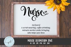 Nurse Definition SVG, Nurse Dictionary Product Image 3