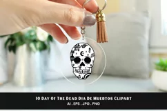 Day Of The Dead Dia De Muertos Clipart | 10 Variations Product Image 2