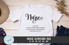 Nurse Definition SVG, Nurse Dictionary Product Image 2