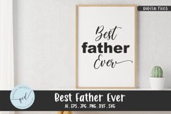 Best Father Ever, Phrases svg Product Image 2