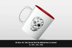 Day Of The Dead Dia De Muertos Clipart | 10 Variations Product Image 3