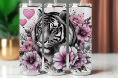 Tumbler Wrap 20 oz - watercolor tiger Product Image 1