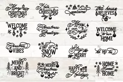 Christmas Door Signs | Christmas SVG PNG Clipart Product Image 1