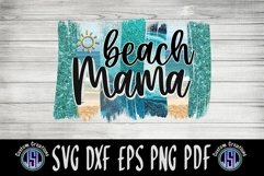 Beach Mama | Sublimation | SVG EPS DXF PNG PDF Product Image 2