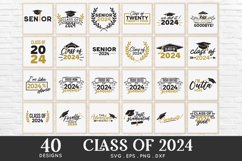 Class of 2024 svg bundle - Senior 2024 Graduation 2024 svg Product Image 2