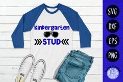 Kindergarten Stud | SVG DXF EPS PNG | School SVG File Product Image 1