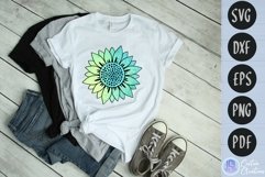 Sublimation Watercolor Sunflowers | SVG DXF EPS PNG PDF Product Image 4