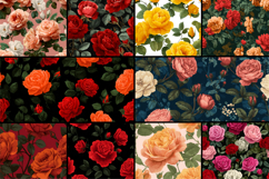 Rose Garden Seamless Pattern Product Image 2