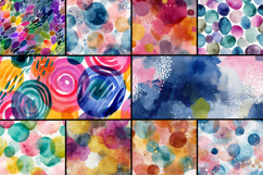Abstract Watercolor Seamless Pattern Product Image 2