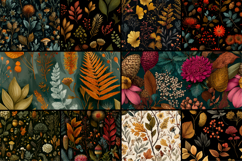 Fall Botanical Seamless Pattern Product Image 2