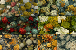 Lichen Forest Seamless Pattern Product Image 2