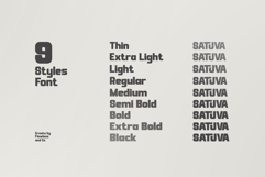 Satuva - Family Sans Serif Font Product Image 3