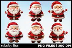 3D Christmas Clipart PNG Bundle Product Image 2