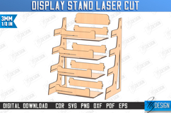 Display Stand Laser Cut |Craft Show Display Stand | CNC File Product Image 2