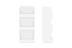 Blank POS Display Stand Mockup Product Image 1