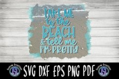 Take me to the Beach | Sublimation | SVG EPS DXF PNG PDF Product Image 2