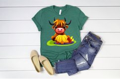 Highland cown thanksgiving illustration Product Image 2