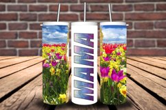 floral mom tumbler | wrap png | Print Sublimation | png file Product Image 2