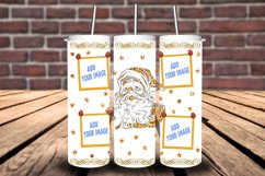 Christmas photo collage 20oz Skinny Tumbler Sublimation Product Image 2