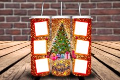 Christmas Photo Tumbler 20oz Skinny Tumbler Sublimation Product Image 8