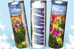 floral mom tumbler | wrap png | Print Sublimation | png file Product Image 3