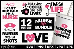 Nurse svg Qutoes Bundle Product Image 1