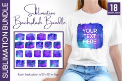 18 Distant Galaxy Watercolor Backsplash Backgrounds Product Image 1