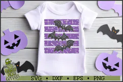 Distressed Bat Stripes SVG Product Image 2