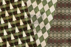 Distressed Christmas Digital Paper Product Image 2