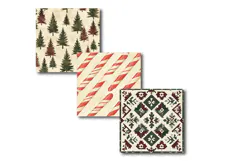 Distressed Christmas Digital Paper | Vintage Plaid & Rustic Product Image 4