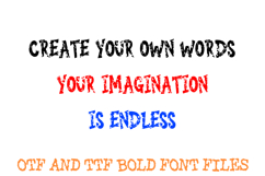 Distressed Granite Bold Font Letters Alphabet ABC Text Stone Product Image 3