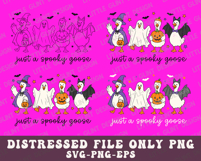 Just a Spooky Goose PNG, Funny Halloween Svg, Boutique Fall Product Image 6