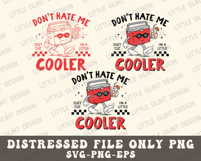 Don't Hate Me Cuz I'm A Little Cooler PNG SVG, Retro Friends Product Image 3