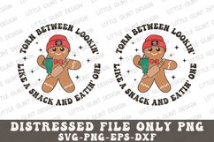 Christmas Quote SVG | Torn Between Lookin Like a Snack PNG Product Image 5
