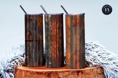 Distressed Rusted Corrugated Iron Digital Paper Product Image 3