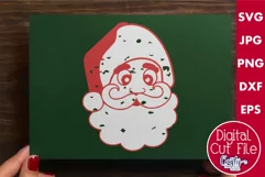 Grunge Santa Christmas Svg Design For Shirts Product Image 1