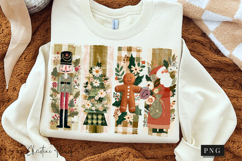 4 Vintage Christmas PNG Sublimation Product Image 4
